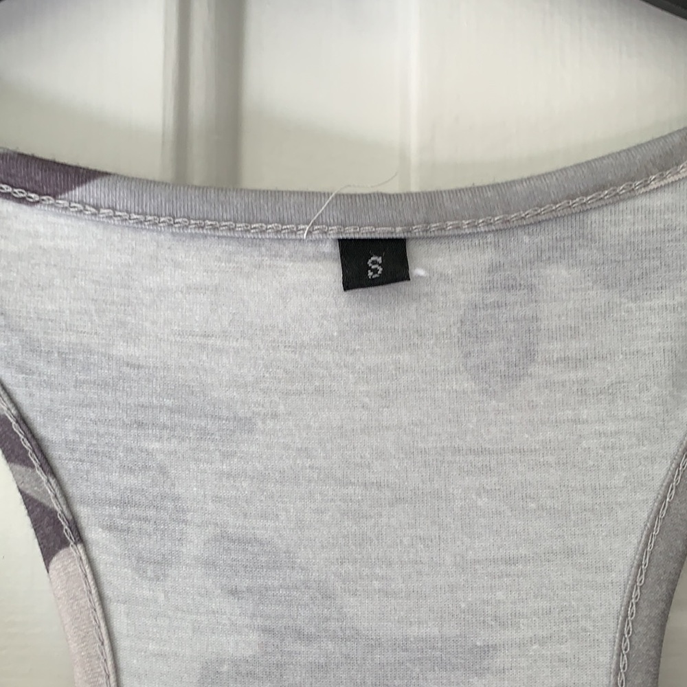 Camo Racerback Tank With American 🇺🇸 - Picture 3 of 4